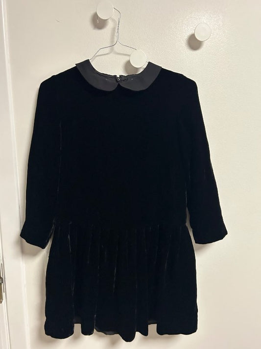 Cos svartur flauelskjóll