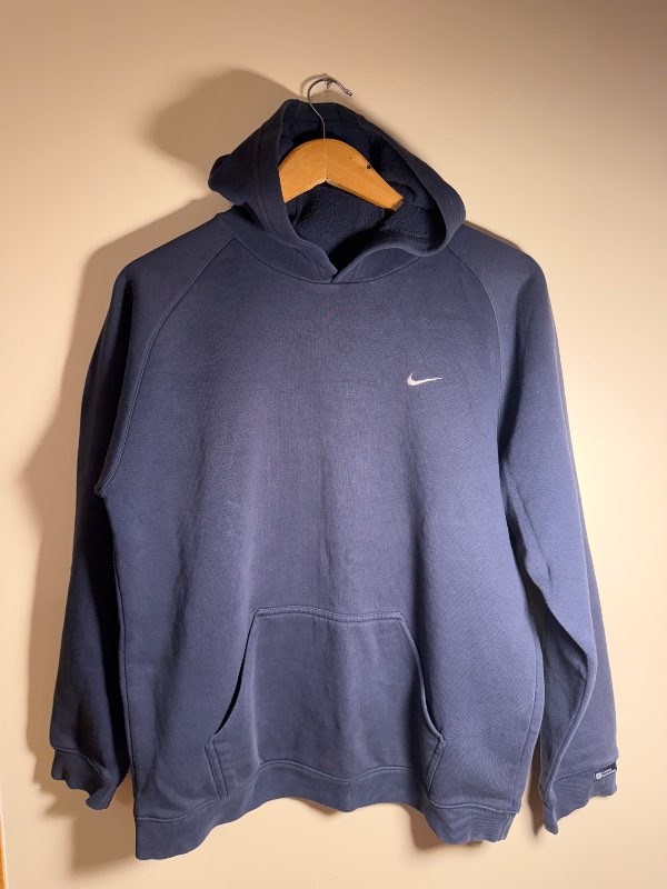 Blá Nike hettupeysa