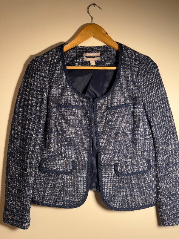 Banana Republik blár jakki