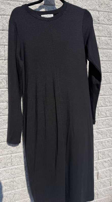 Marco O´Polo svartur bómullarkjóll
