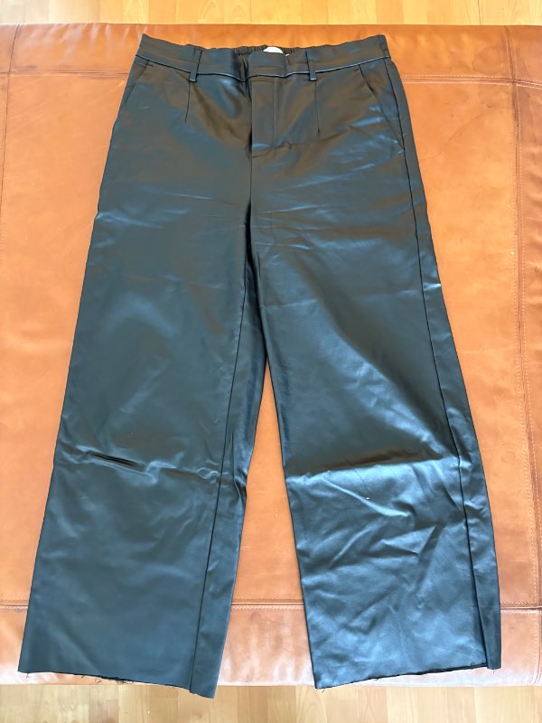 FREE/QUENT faux leður buxur