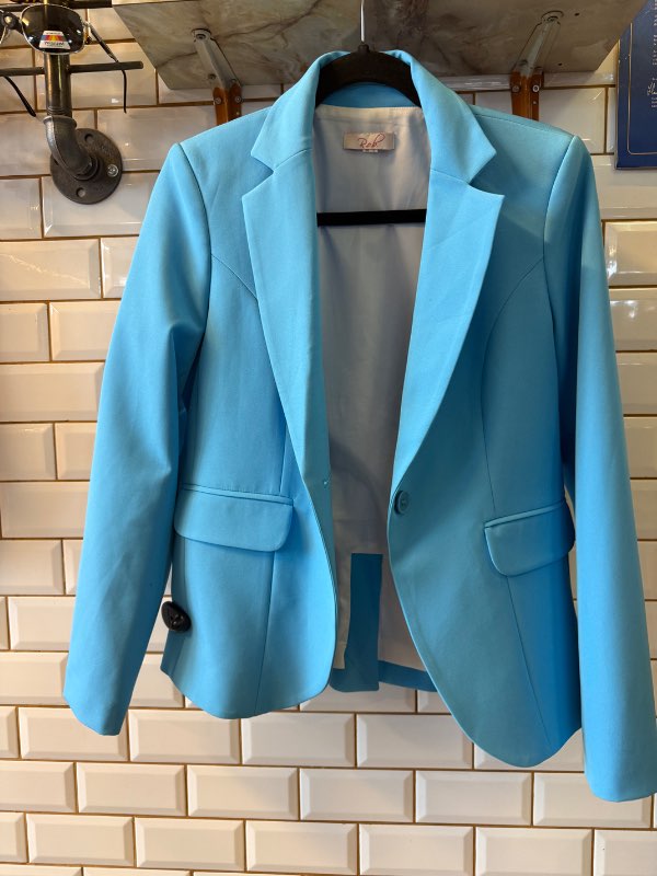 Blár blazer