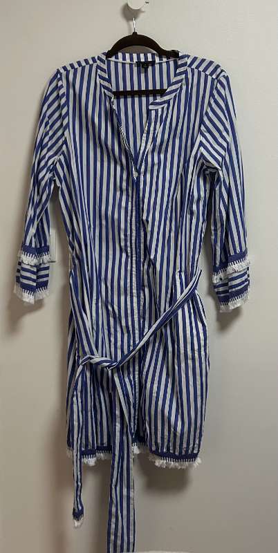 J. Crew röndóttur kjóll