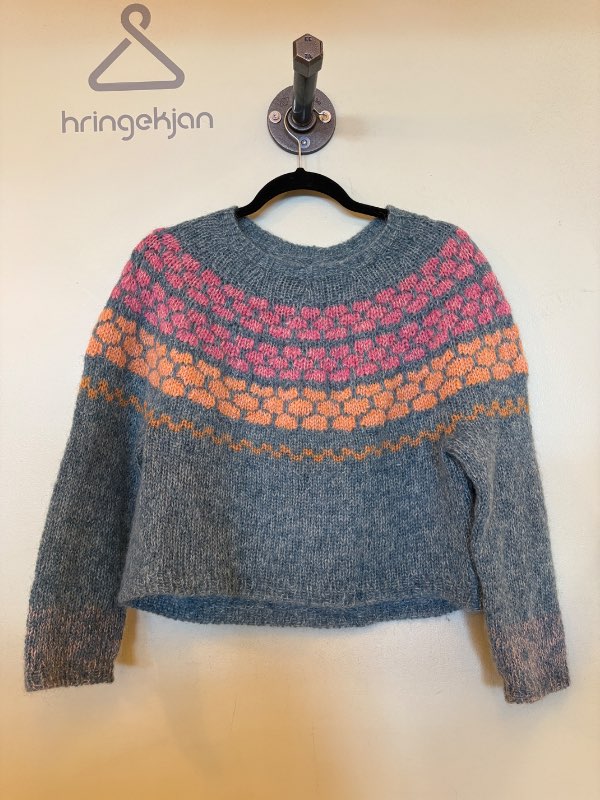 Sólstöður peysa (Kaldá knits) plötulopi/mohair