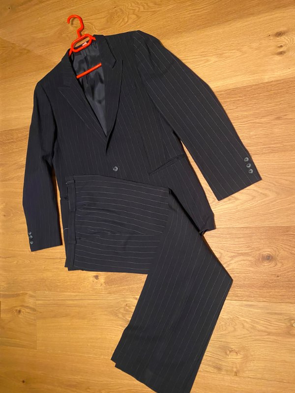 VINTAGE wool suit