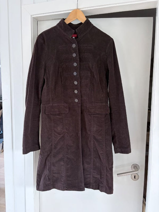 Brún military kápa