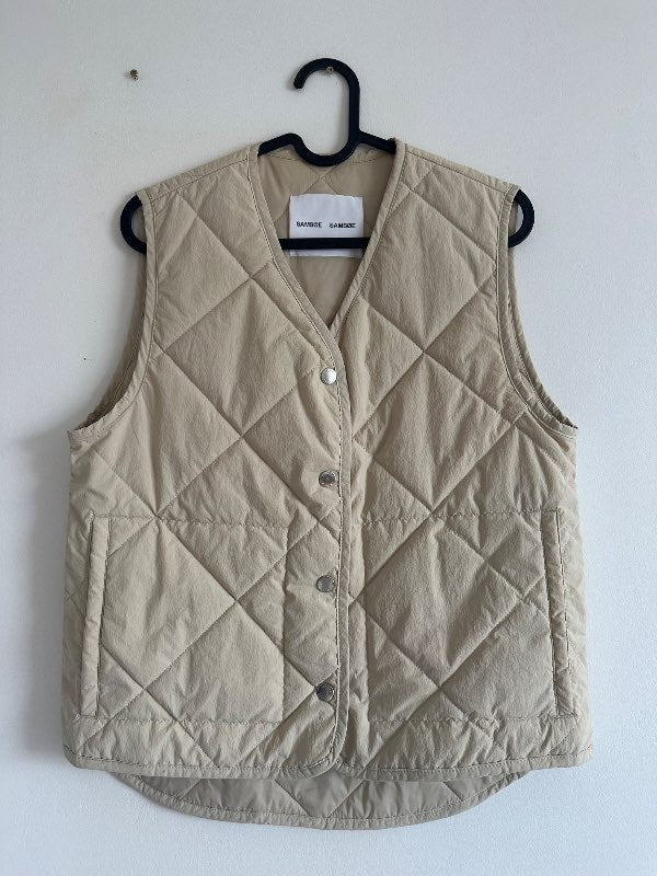 SAMSOE vest beige