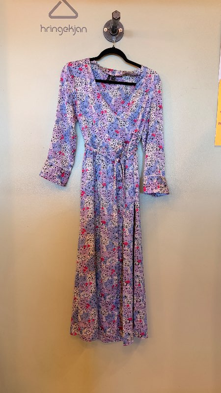 Blómakjóll Vero Moda fjólublár
