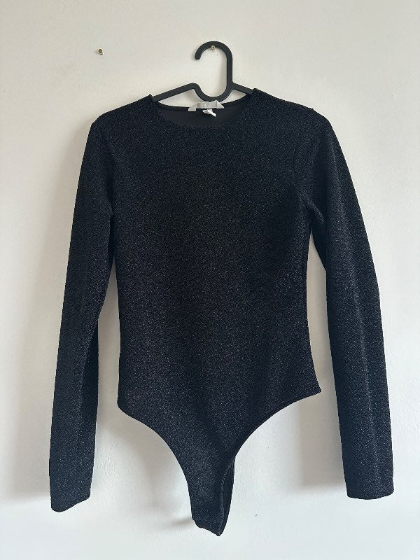 H&M black body suit