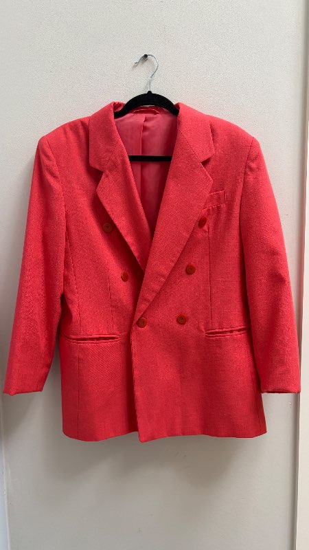 Rauður vintage blazer