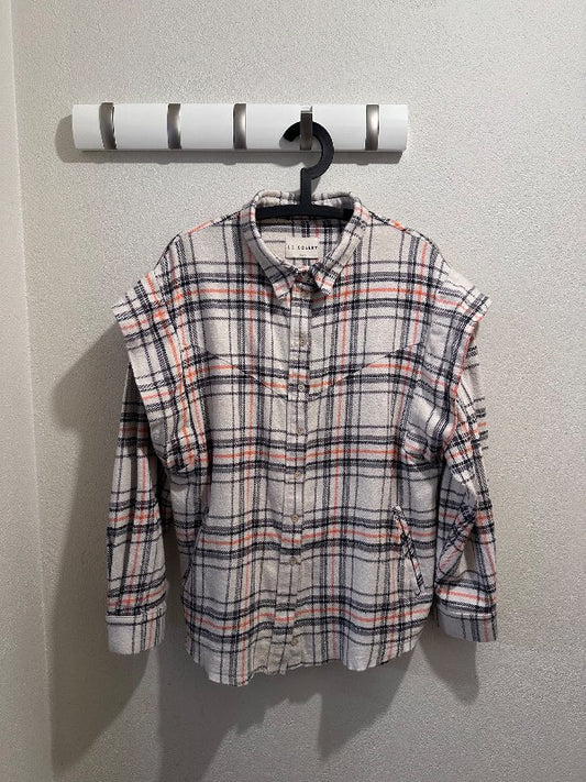 Le Collet Köflóttur jakki/skyrta