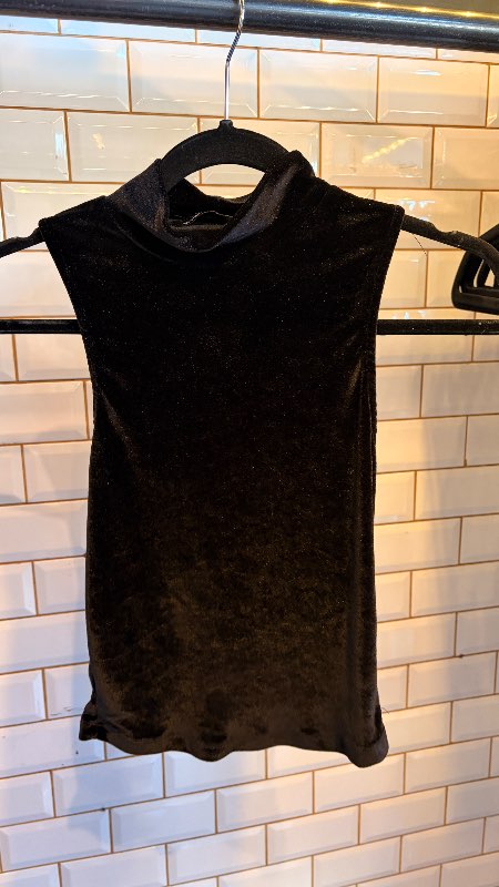 Bershka flauels toppur