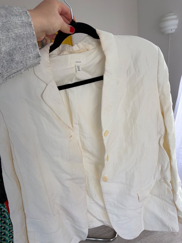 Hör jakki H&M hvitur