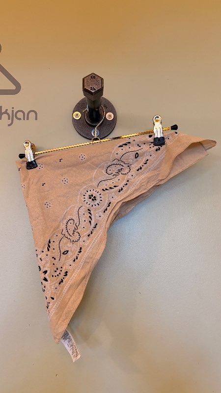 Beige bandana