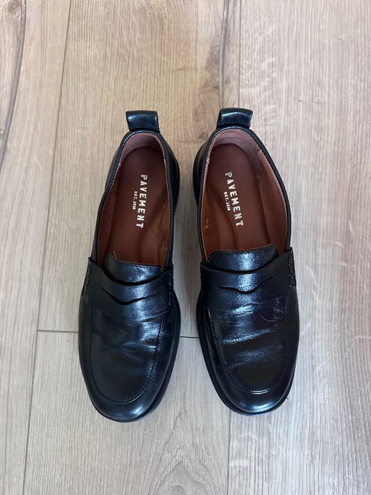 Pavement loafer skór svartir