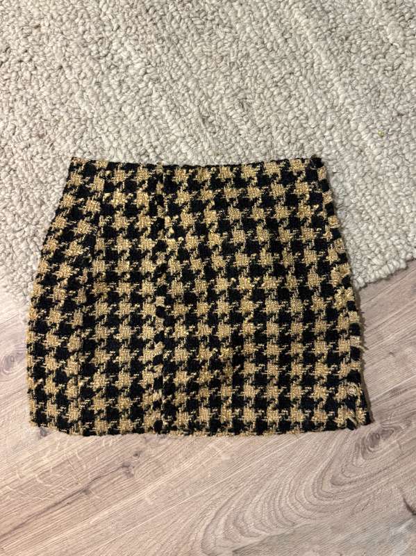 Zara houndstooth pils