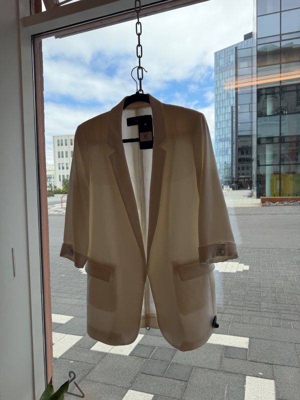 Zara hvítur blazer