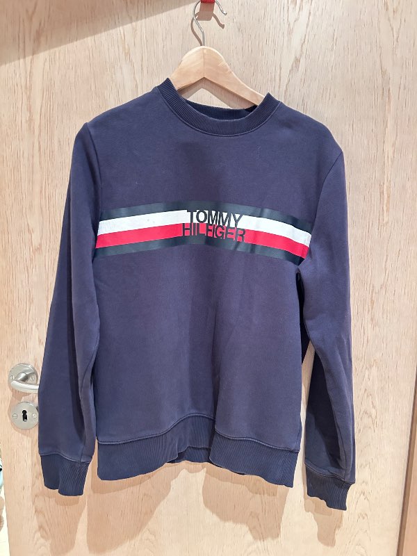 Tommy Hilfiger blá sweatshirt