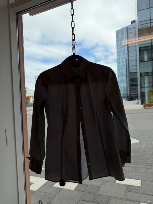 HUGO BOSS grá skyrt