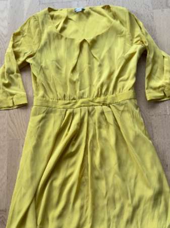 HM yellow dress