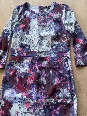 HM multi colour dress