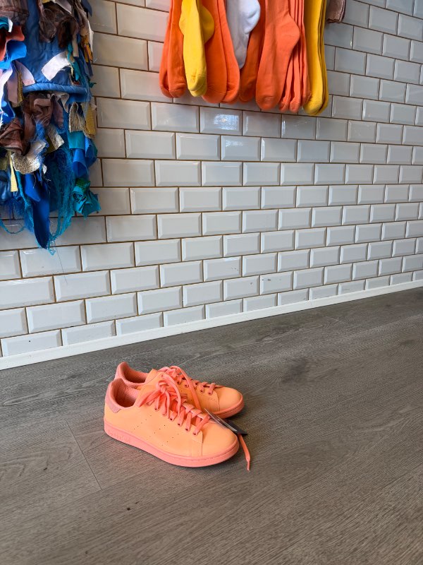 adidas stan smith orange strigaskór