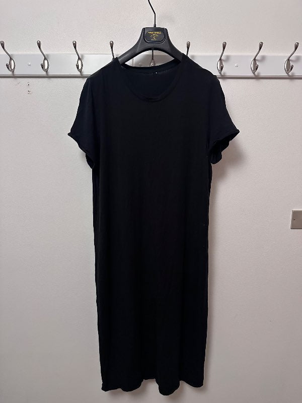 Svartur bómullarkjóll