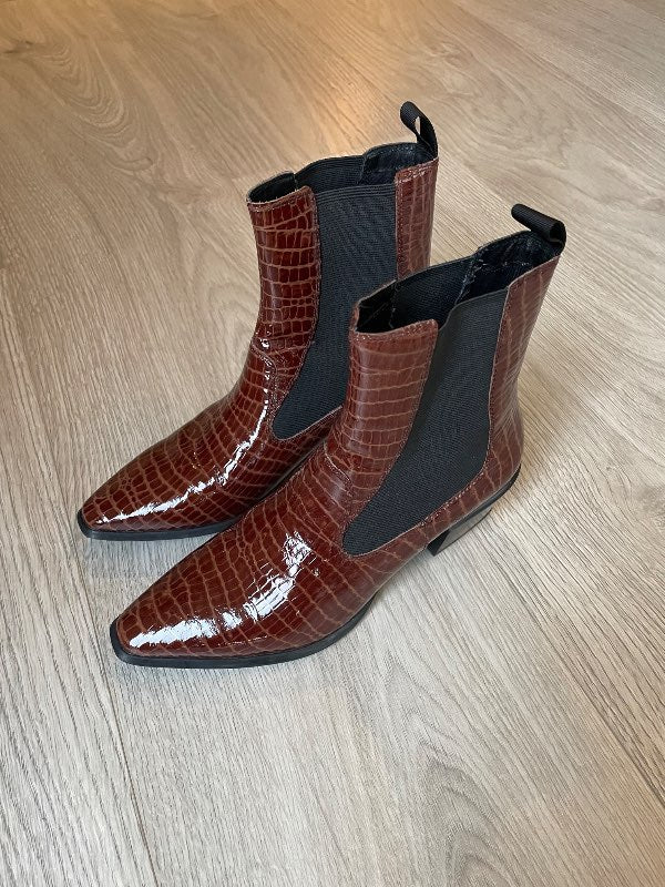 Brún leður Vagabond boots