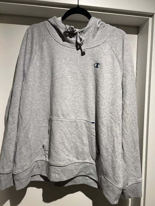 Champion grá hettupeysa