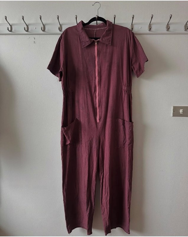 Samfestingur bleikur (tie-dye)