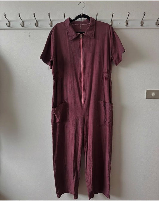 Samfestingur bleikur (tie-dye)