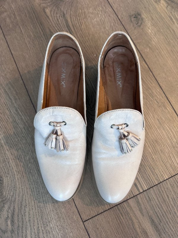 Skór loafer  ljósbleikir