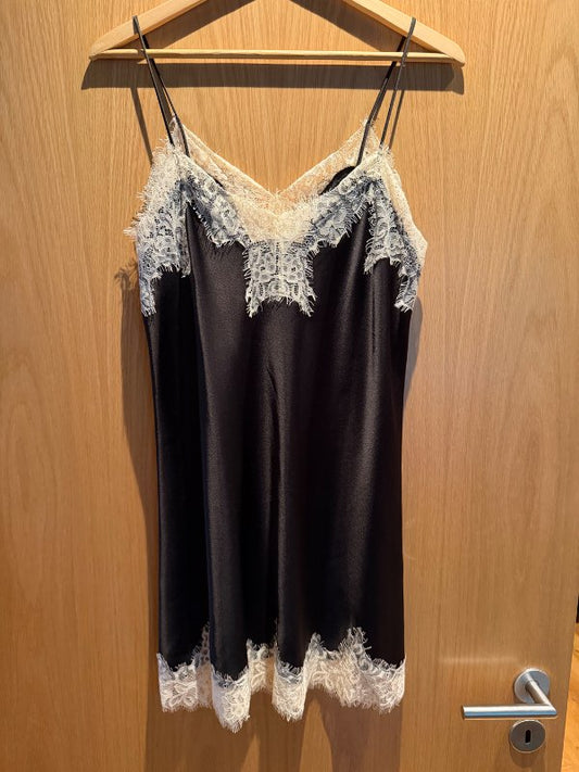 Zara svart/hvitt top