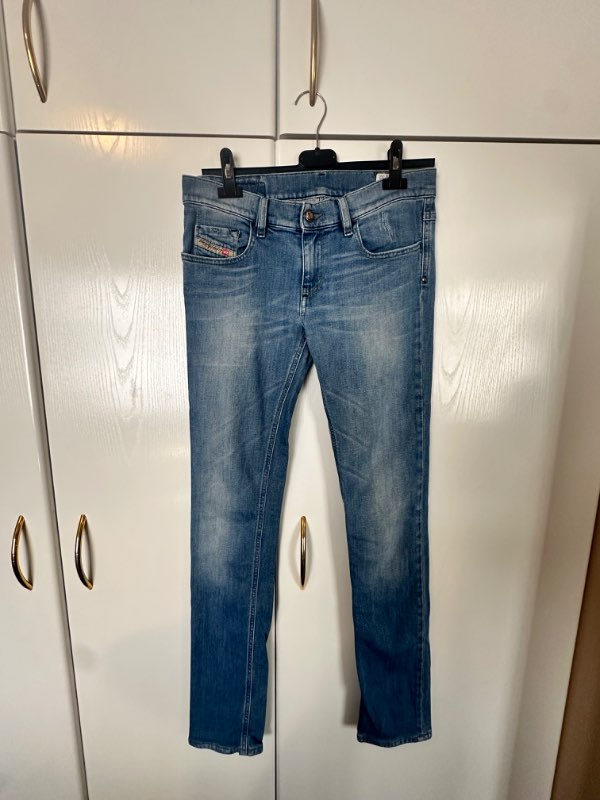 Diesel low gallabuxur ljósar