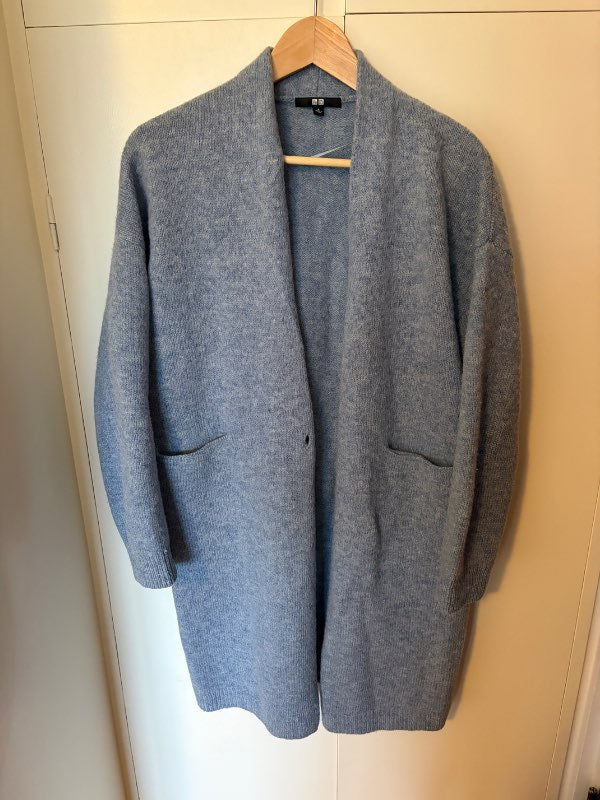 UNIQLO síð ullarpeysa