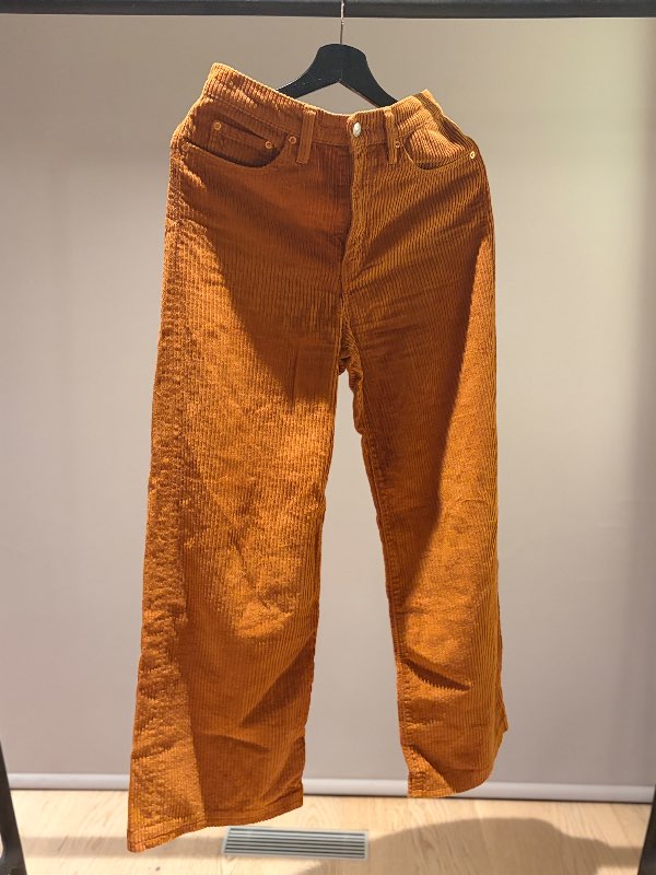 Levi's Ribcage-  Ljósbrúnar gallabuxur flauel
