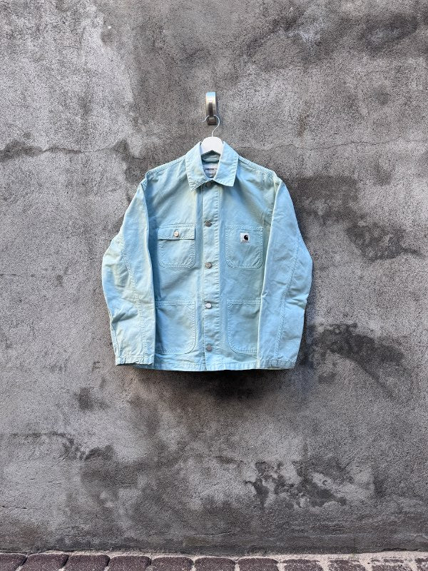 B-Carhatt shacket mint green