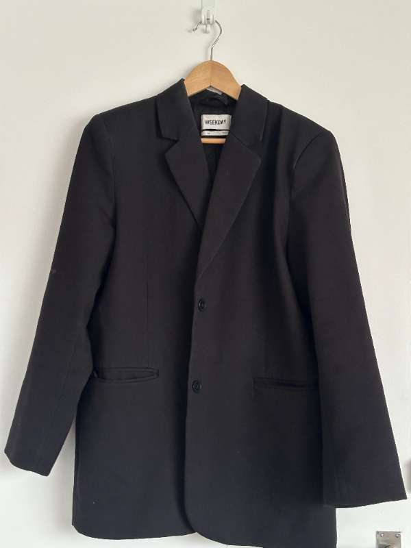 Svartur blazer