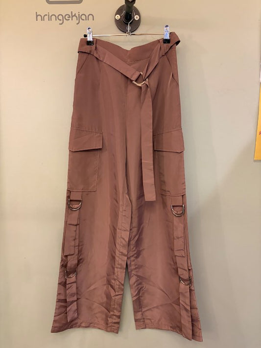 Ljósar ónotaðar cargo buxur