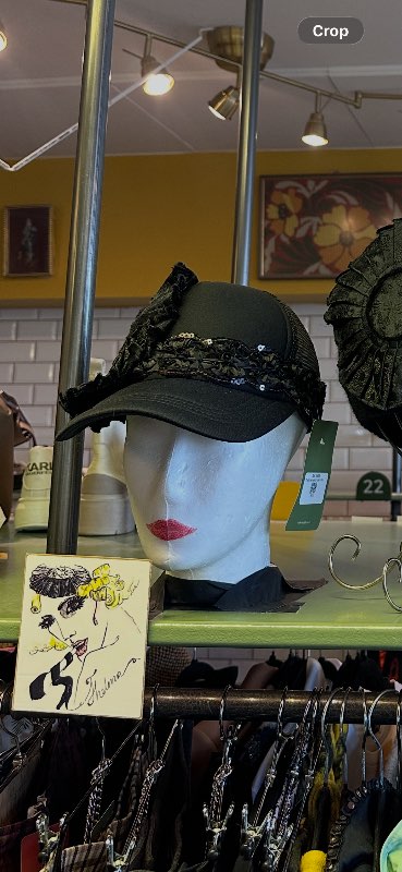 Thelmadesign derhúfa m.rósettu