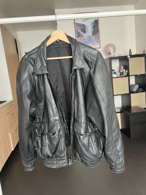Vintage leather jacket