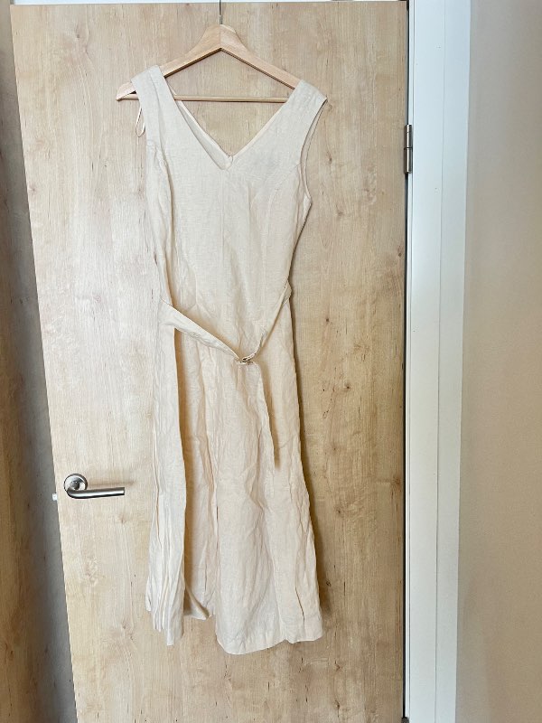 Mango linen dress