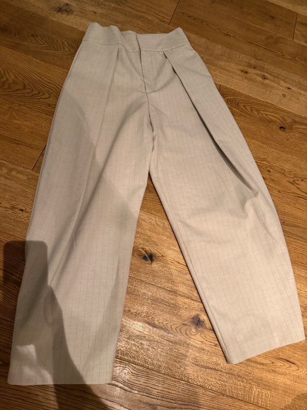 Zara stribet buxur
