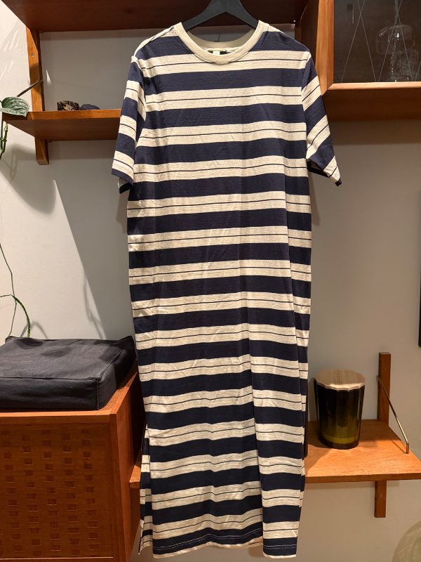 H&M kjóll stribet