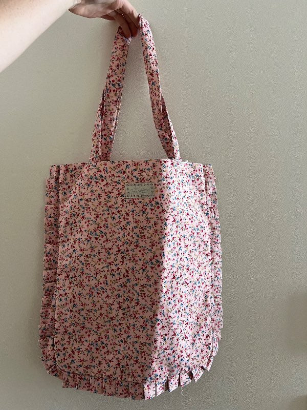 Flower pink bag