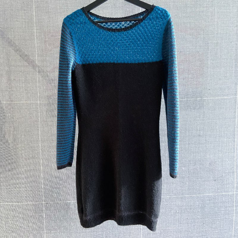 Kjóll: merino, silki, mohair - Boutique Handmade