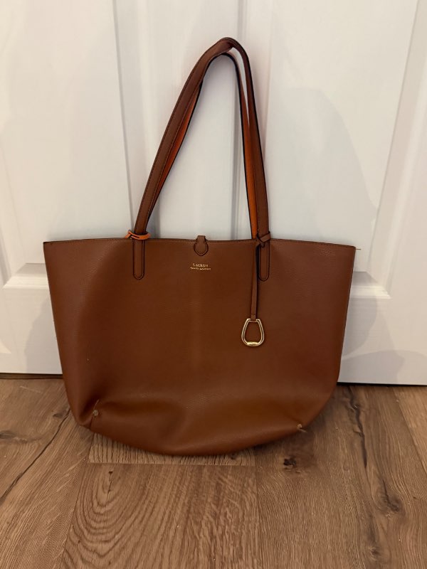 Ralph lauren taska brún- stór