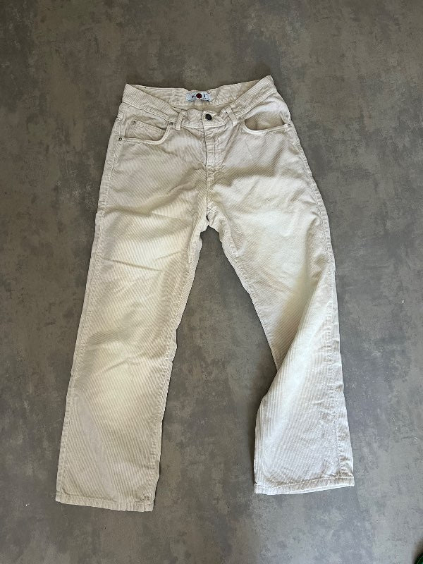 Beige corduroys