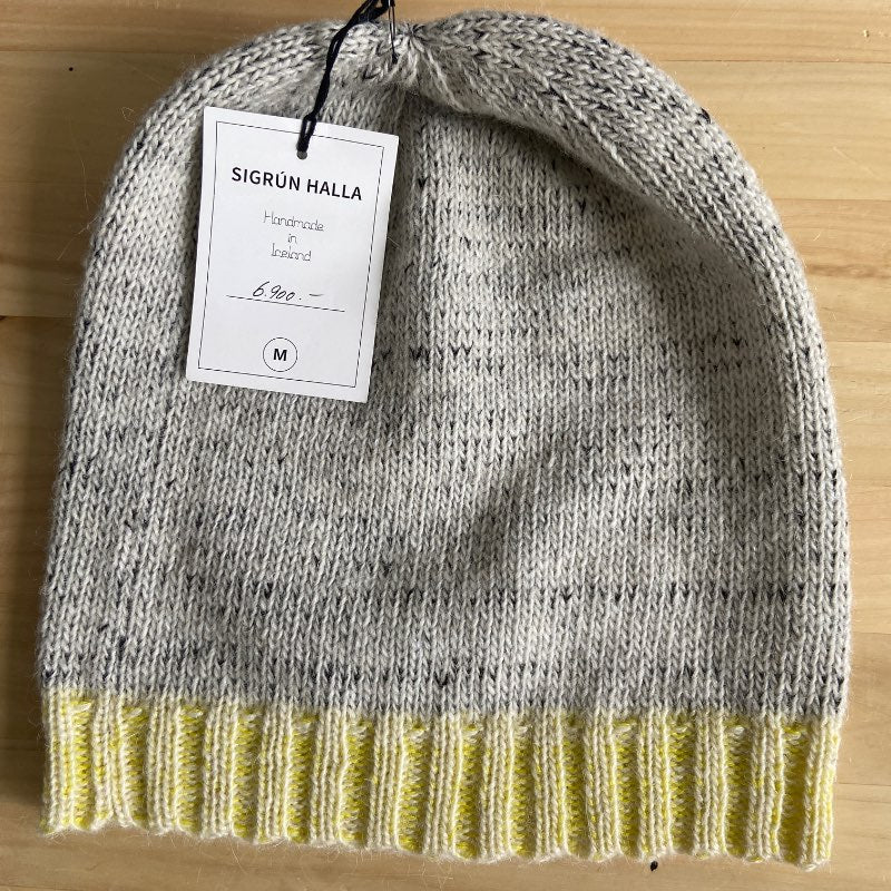 Húfa íslensk ull og merino - Boutique Handmade