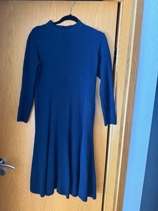 Blár ullarkjóll - Ralph Lauren